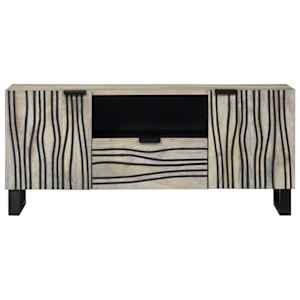 TV jednotky se zásuvkou Bílá 105 x 33 x 46 cm Kompozitní dřevo - obrázek 3