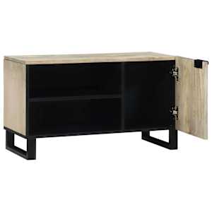 TV jednotky Bílá 80 x 33 x 46 cm Kompozitní dřevo - obrázek 2