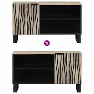TV jednotky Bílá 80 x 33 x 46 cm Kompozitní dřevo - obrázek 10
