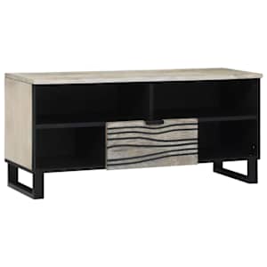 vidaXL TV &Uuml;ksused 105 x 33 x 46 cm Valge Tehispuit