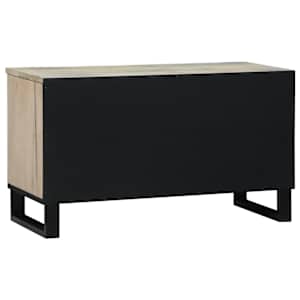 TV jednotky se zásuvkou Bílá 80 x 33 x 46 cm Kompozitní dřevo - obrázek 5