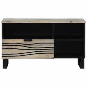 TV jednotky se zásuvkou Bílá 80 x 33 x 46 cm Kompozitní dřevo - obrázek 3