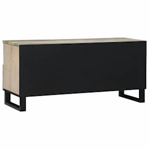 TV jednotky se zásuvkou Bílá 100 x 33 x 46 cm Kompozitní dřevo - obrázek 5