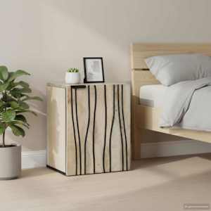 Kopalniška omara za umivalnik s polico Bela 38 x 33,5 x 48 cm