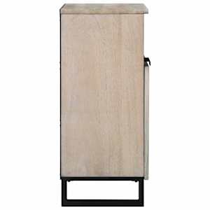 Skříně a regály na média Bílá a černá 60 x 33 x 75 cm - obrázek 4