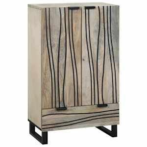 Omare in policami za shranjevanje medijev Bela in črna