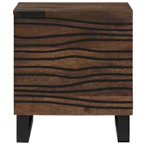 Noční skříňka 2 pcs Vlašský ořech 40 x 33 x 46 cm - obrázek 5