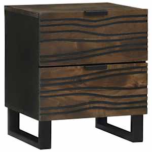 Nočna omarica Oreh 40 x 33 x 46 cm Trden akacijev les