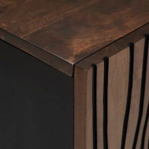 TV jednotky Vlašský ořech 105 x 33 x 46 cm Kompozitní dřevo - obrázek 7