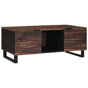 vidaXL Kohvilaud P&auml;hklipuit 100 x 54 x 40 cm Tehispuit