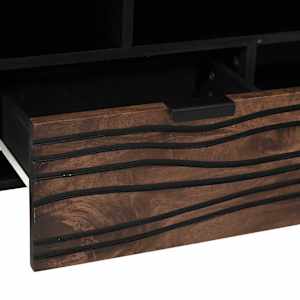 TV jednotky Vlašský ořech 105 x 33 x 46 cm Kompozitní dřevo - obrázek 8
