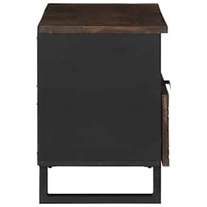 TV jednotky Vlašský ořech 80 x 33 x 46 cm Kompozitní dřevo - obrázek 4