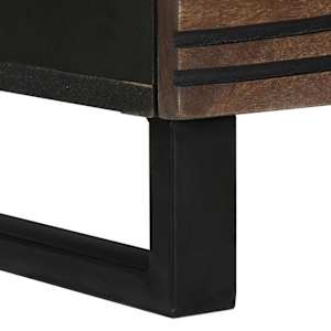 TV jednotky Vlašský ořech 100 x 33 x 46 cm Kompozitní dřevo - obrázek 6