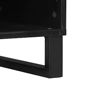 Komoda Hnědá 80 x 33 x 75 cm masivní mangovníkové dřevo - obrázek 7