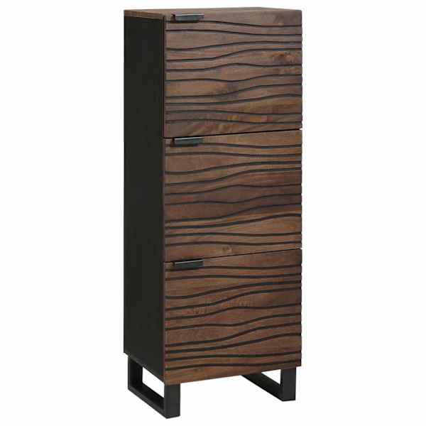 vidaXL K&otilde;rglauake Pruun 40 x 33 x 110 cm mangopuit