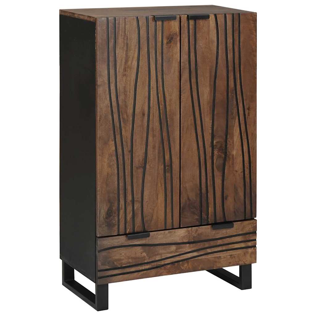 Vysoký stolík 60x33.5x100 cm z masívneho mangového dreva 4018038
