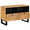 vidaXL Telerikapp sahtliga Pruun 70 x 33 x 46 cm Tugev mango puu