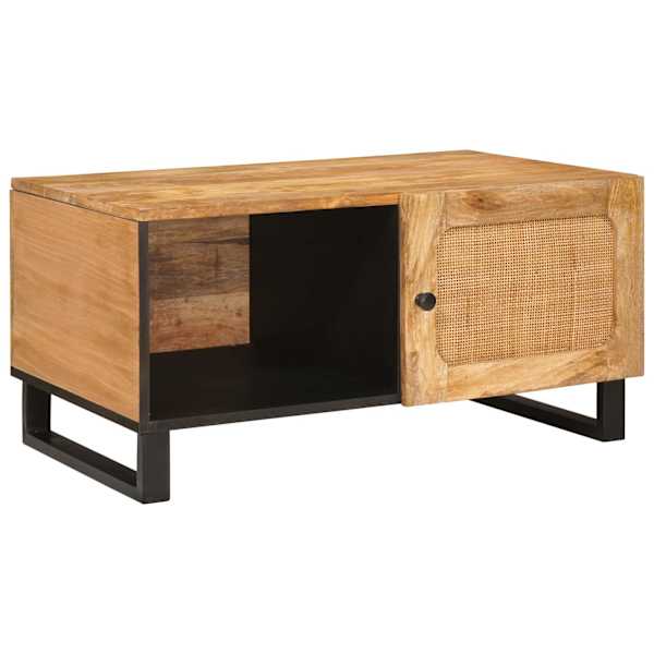 vidaXL Kohvilaud Neutraalne 80 x 50 x 40 cm Tugev mango puu