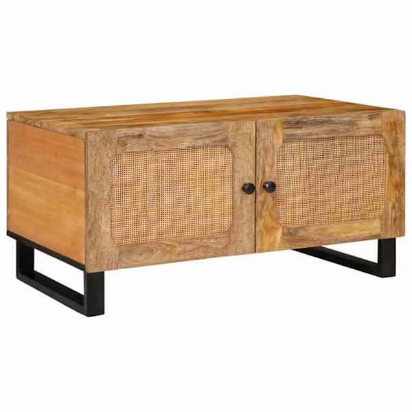 vidaXL Kohvilaud Neutraalne 80 x 50 x 40 cm Tugev mango puu