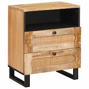 Nočna omarica Naravna 50 x 33 x 62 cm Masiven les manga