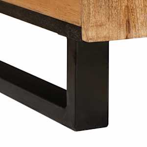 Konferenční stolek Artisanový dub 100 x 54 x 40 cm - obrázek 8