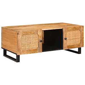 vidaXL Kohvilaud K&auml;sit&ouml;&ouml;puu 100 x 54 x 40 cm Tugev mango puu