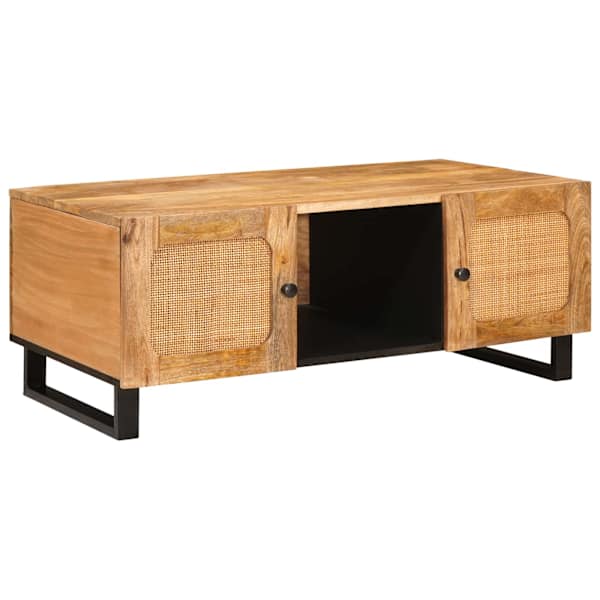 vidaXL Kohvilaud K&auml;sit&ouml;&ouml;puu 100 x 54 x 40 cm Tugev mango puu