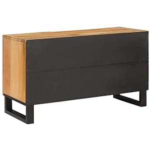 Televizní skříň Hnědá 80 x 33 x 46 cm Masivní mangové dřevo - obrázek 5