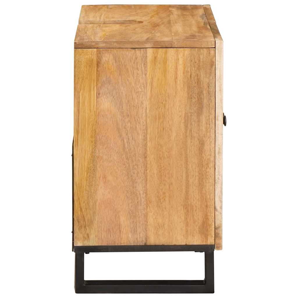 vidaXL Badkamer wastafelkast Bruin 62 x 33 x 58 cm Massief Mango Hout