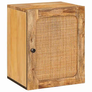 Viseča omara za kopalnico s polico Rjava 38 x 33 x 48 cm