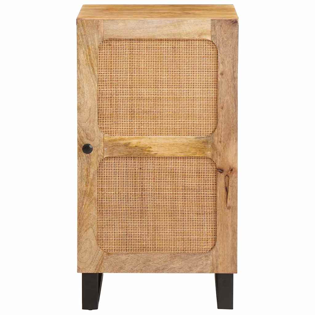 Dressoir met opslag Bruin 40 x 33 x 75 cm Massief Mango Hout image 1