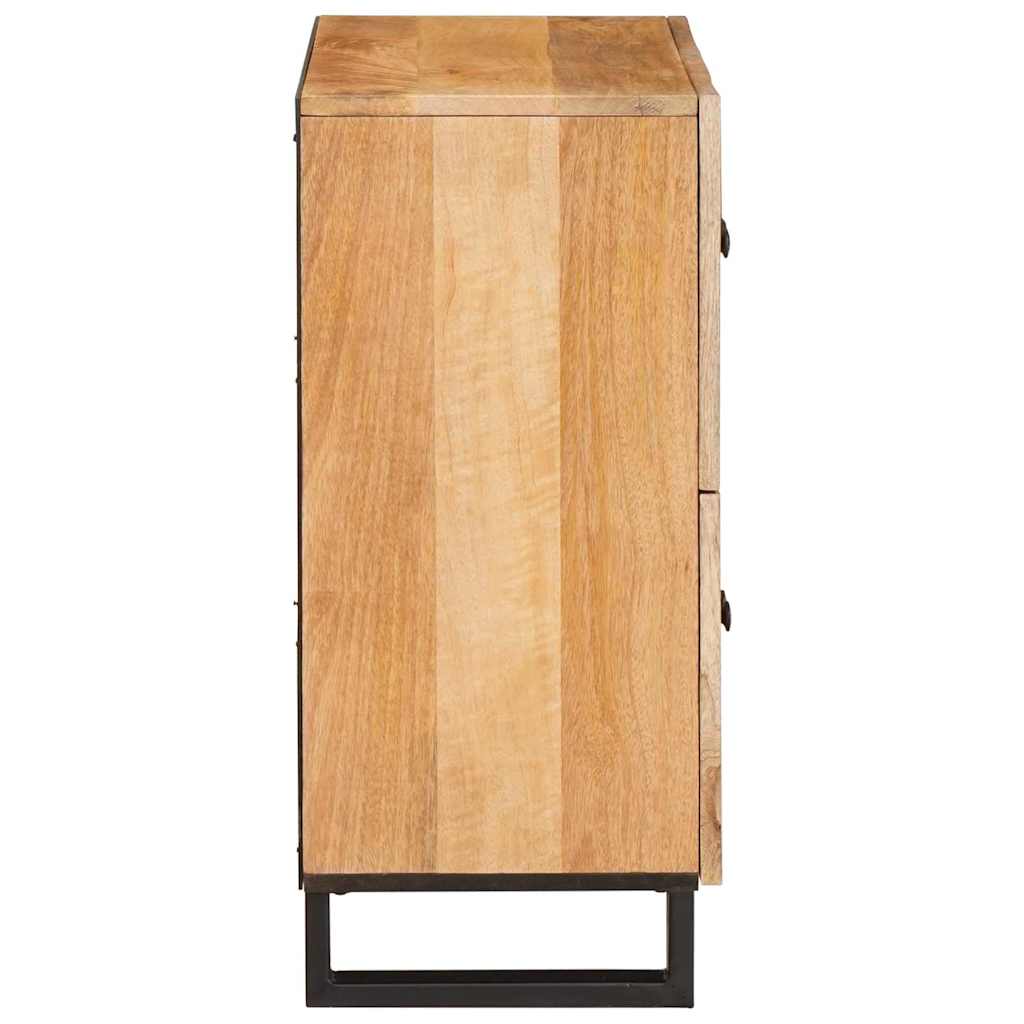Dressoir met opslag Bruin 60 x 33,5 x 75 cm Massief Mango Hout image 4