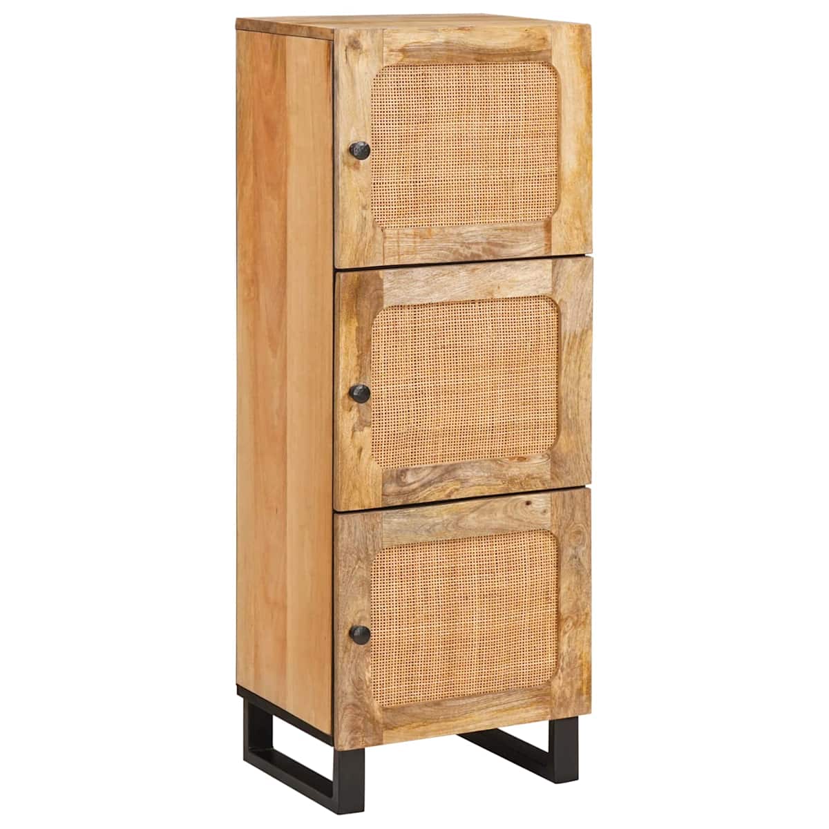 Highboard Brun 40 x 33 x 110 cm Massivt mangotræ