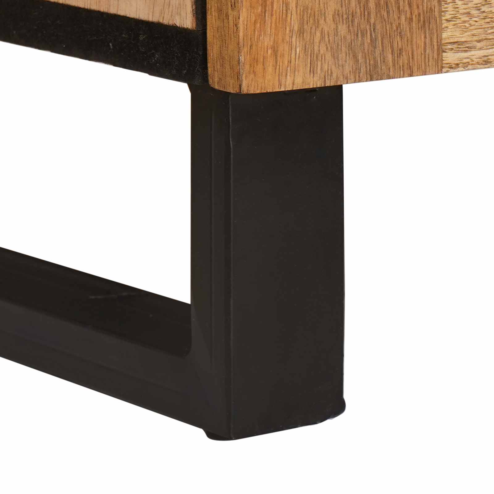 Hoge kast met lade Bruin 40 x 33 x 110 cm Massief Mango Hout image 9