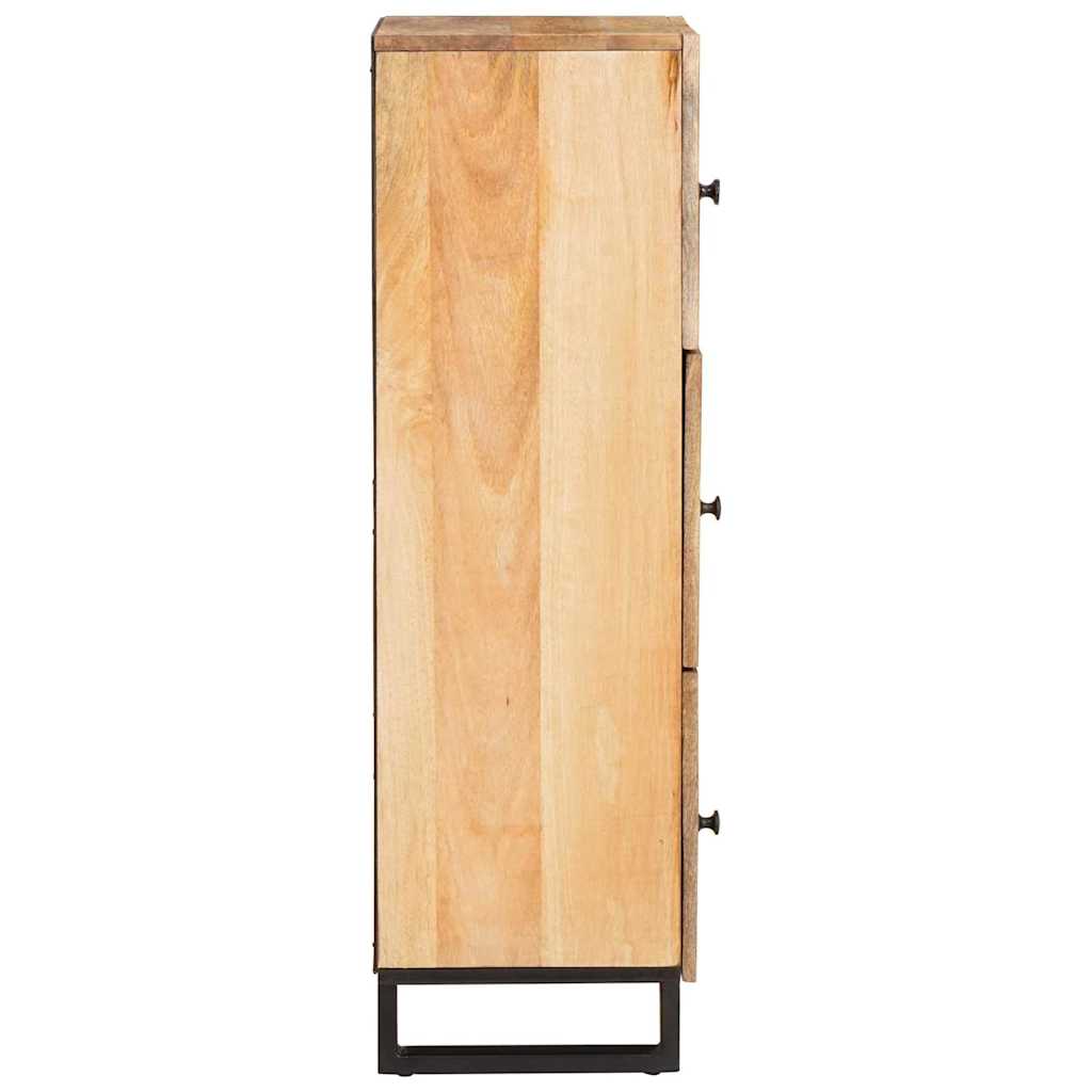 Thumbnail - vidaXL Highboard mit Tür Braun 60 x 33,5 x 100 cm Massivholz Mango