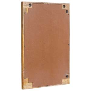 Koupelnové zrcadlo Hnědá 50 x 2,5 x 70 cm Masivní mangové dřevo - obrázek 3