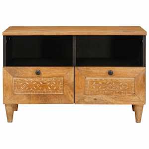 TV jednotky Světle hnědá 70 x 33 x 46 cm Kompozitní dřevo - obrázek 3