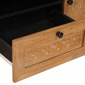 TV jednotky Světle hnědá 105 x 33 x 46 cm Kompozitní dřevo - obrázek 7