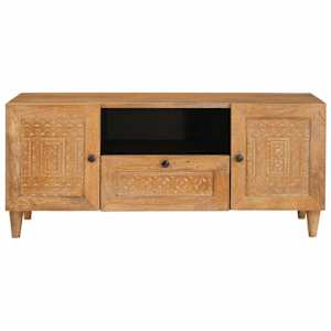 TV jednotky Světle hnědá 105 x 33 x 46 cm Kompozitní dřevo - obrázek 3