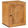 vidaXL Vannitoa kapp ladustamisega Helepruun 38 x 33 x 48 cm Tehispuit