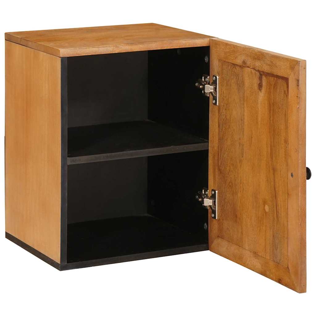 vidaXL Badkamer Kast Lichtbruin 38 x 33.5 x 160 cm Massief Mango Hout