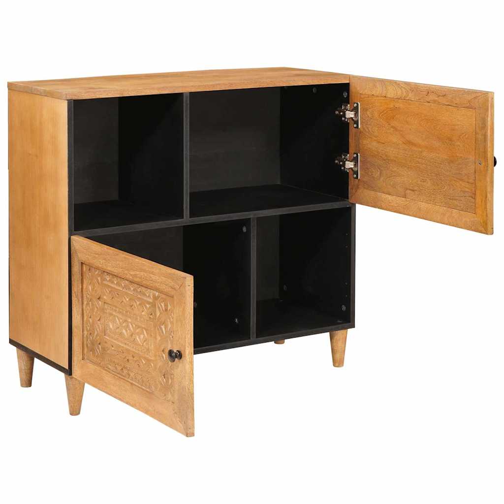 vidaXL Dressoir Lichtbruin Massief mango-hout en samengesteld hout