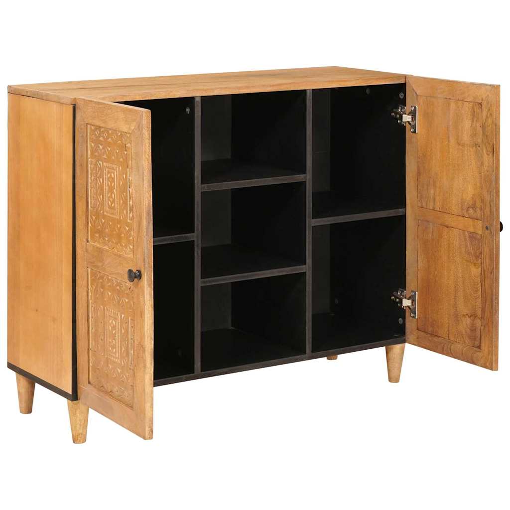 vidaXL Dressoir Lichtbruin 33.5 x 90 x 75 cm