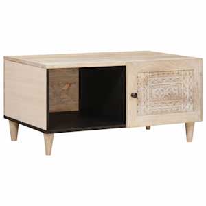 vidaXL Kohvilaud Valge 100 x 54 x 40 cm Tehispuit