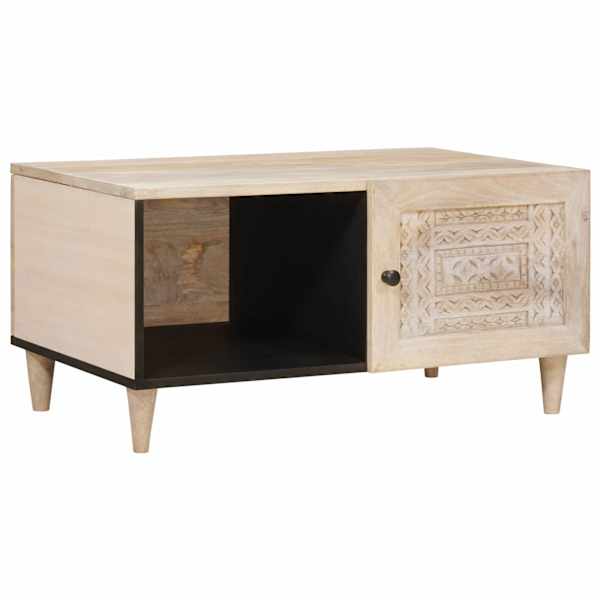 vidaXL Kohvilaud Valge 100 x 54 x 40 cm Tehispuit