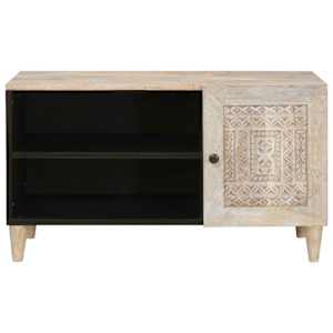 TV jednotky s policí Bílá 80 x 33 x 46 cm Kompozitní dřevo - obrázek 3
