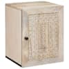 vidaXL Vannitoa kapp ladustamisega Valge 38 x 33 x 48 cm Tehispuit