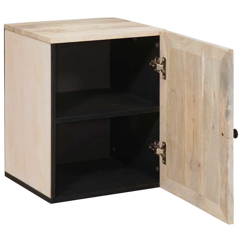 vidaXL Badkamer Kast Wit 38 x 33.5 x 160 cm Massief Mango Hout