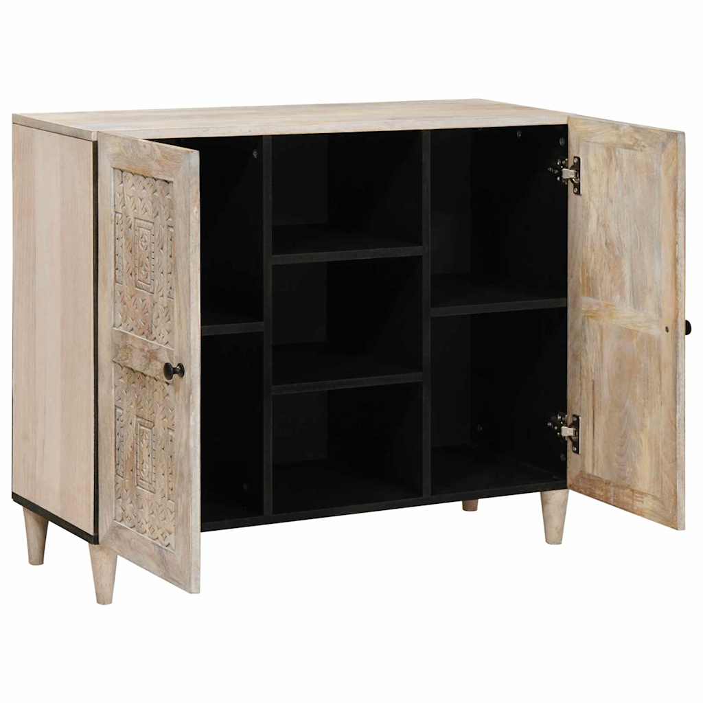 vidaXL Dressoir Wit 33.5 x 90 x 75 cm