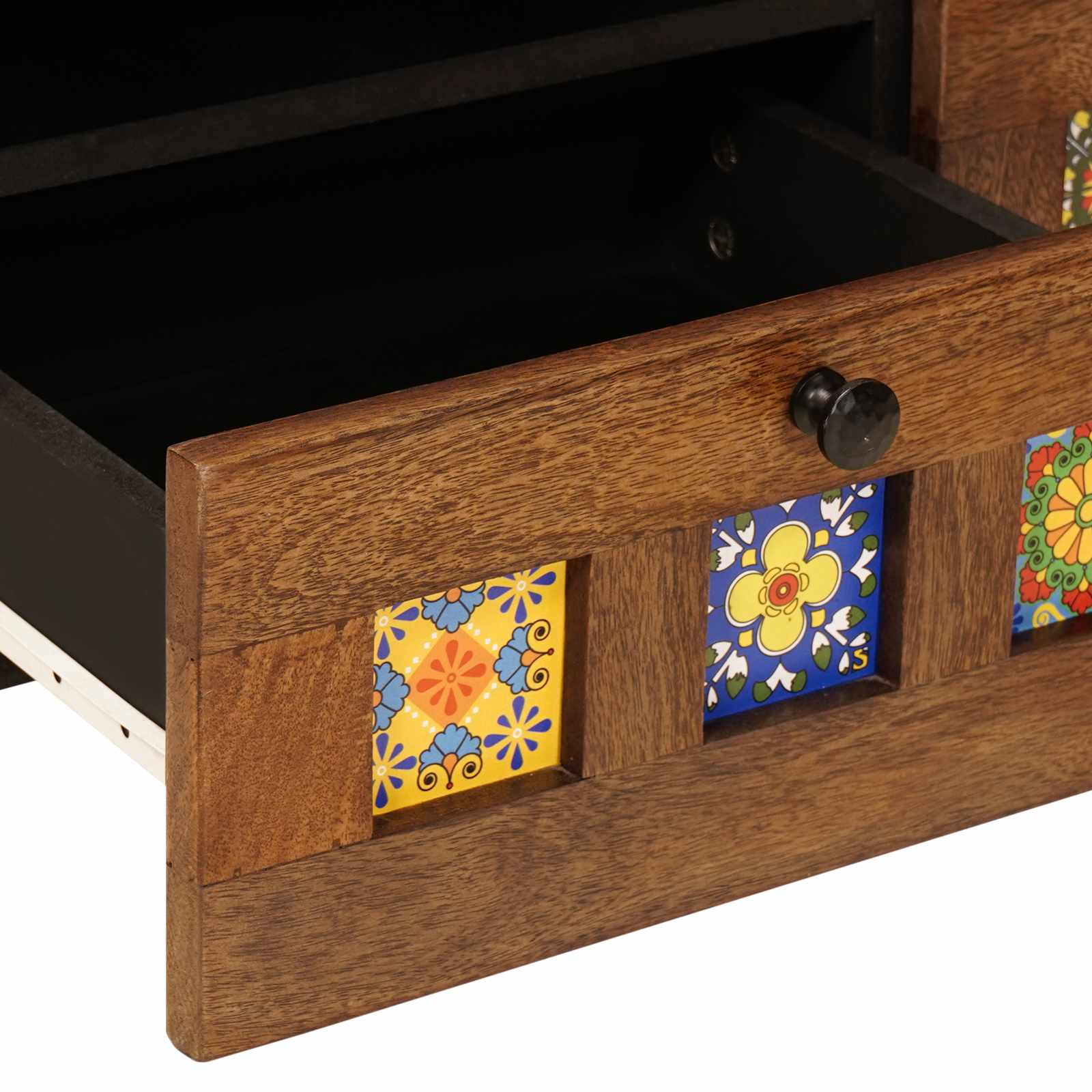 TV-kast Walnotenhout 70 x 33,5 x 46 cm Massief Mango Hout image 7